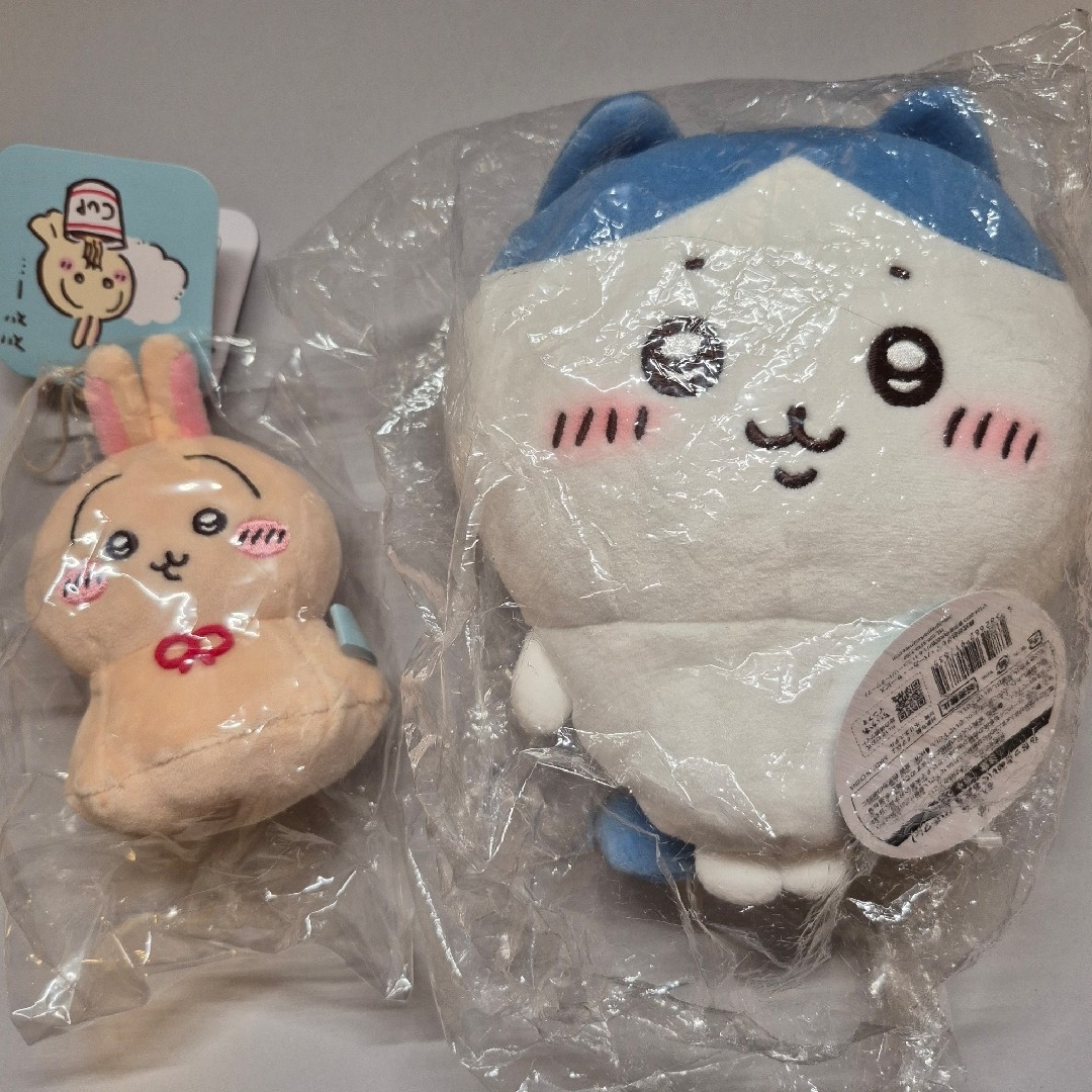 ちいかわ ウラヤハボウズ うさぎ マスコット ぬいぐるみ もちっと ハチワレ エンタメ/ホビーのおもちゃ/ぬいぐるみ(ぬいぐるみ)の商品写真