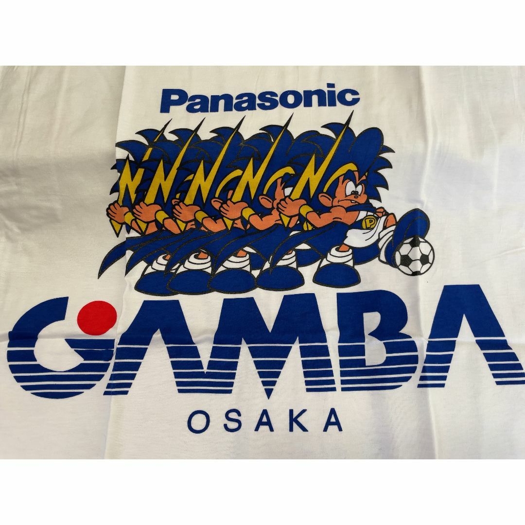 希少 ガンバ大阪 半袖 Tシャツ M ガンバボーイ 90年代 レトロ レア メンズのトップス(Tシャツ/カットソー(半袖/袖なし))の商品写真