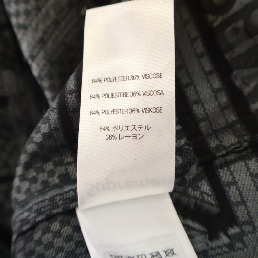 Supreme(シュプリーム)のSUPREME シュプリーム 24SS Tray Jacquard S/S Shirt トレイジャガード オープンカラー半袖シャツ グレー メンズのトップス(シャツ)の商品写真
