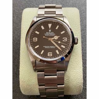 ロレックス(ROLEX)の【OH済み】ロレックス　エクスプローラー 1　14270 保証書、付属品あり(腕時計(アナログ))