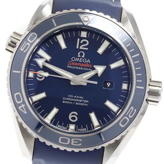 オメガ(OMEGA)のオメガ OMEGA 232.92.38.20.03.001 シーマスター プラネットオーシャン デイト 自動巻き ボーイズ 良品 _869056(腕時計(アナログ))
