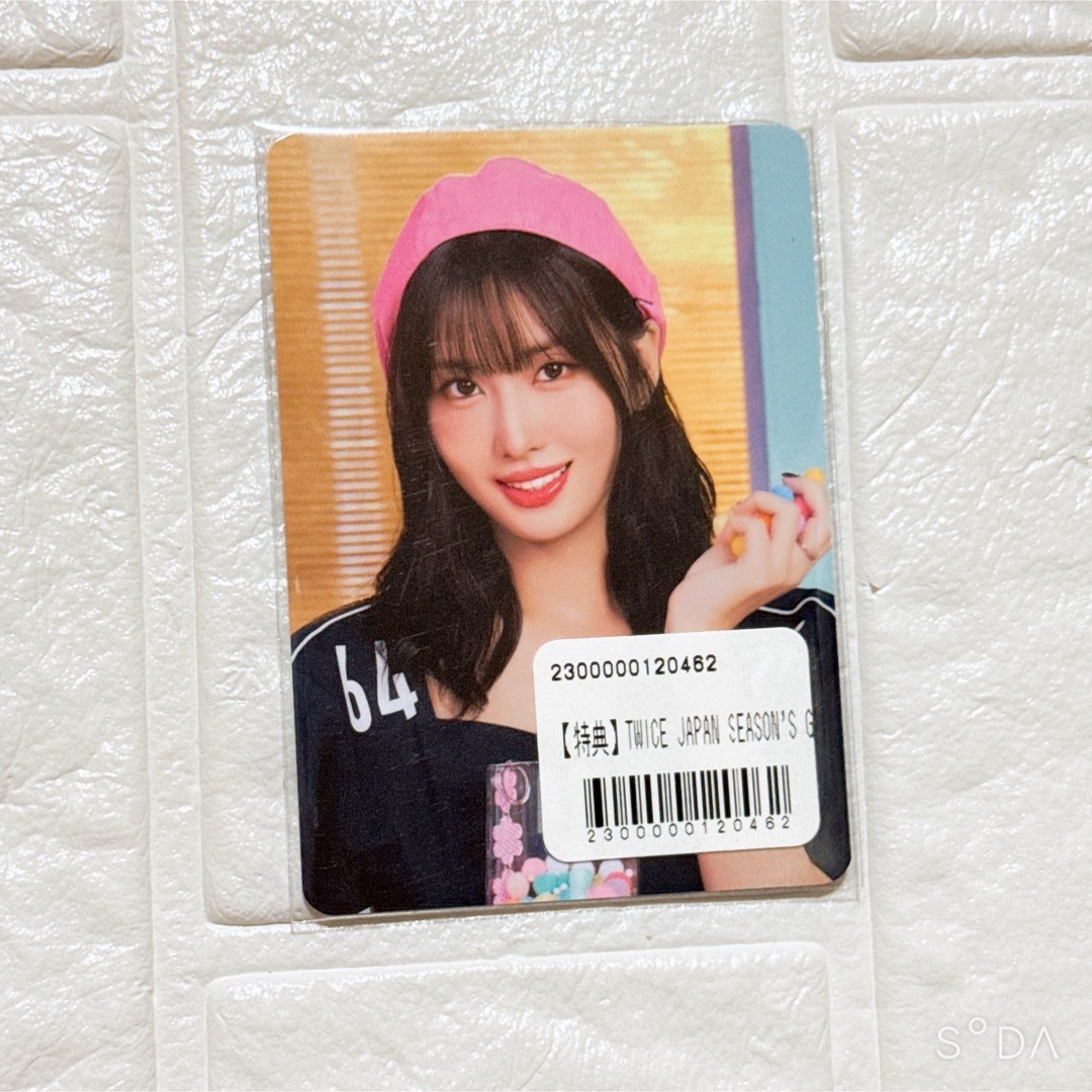 twice シーグリ 2025 封入 トレカ ワンジャパ モモ エンタメ/ホビーのCD(K-POP/アジア)の商品写真