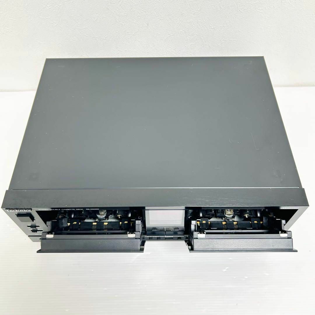 Technics(テクニクス)のジャンク Technics オートリバースダブルカセットデッキ RS-D5000 スマホ/家電/カメラのオーディオ機器(その他)の商品写真