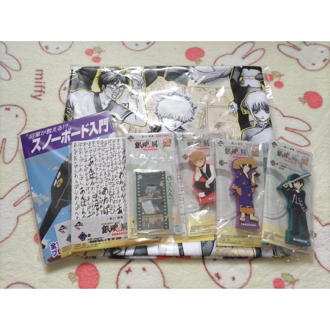 BANDAI(バンダイ)の【新品未開封】一番くじ銀魂 銀魂展〜はたちのつどい〜 A賞セット エンタメ/ホビーのおもちゃ/ぬいぐるみ(キャラクターグッズ)の商品写真