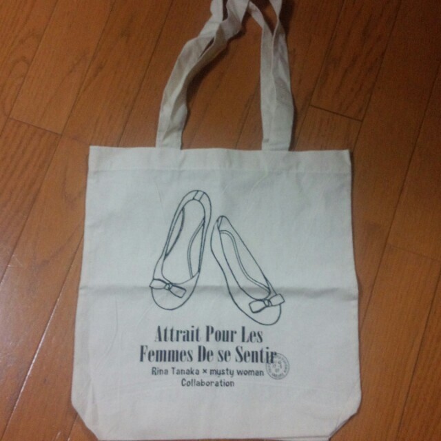 mysty woman(ミスティウーマン)の【送料込み】田中里奈ちゃん♡コラボトート レディースのバッグ(トートバッグ)の商品写真