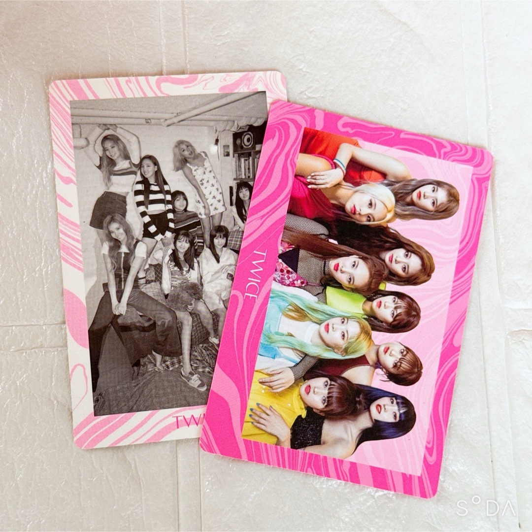 twice 予約特典 特典トレカ トレカ オール エンタメ/ホビーのCD(K-POP/アジア)の商品写真