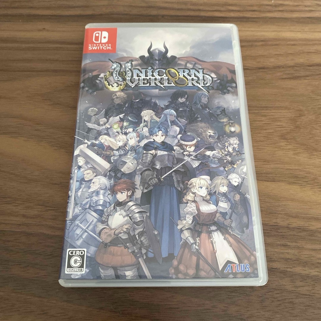 ATLAS(アトラス)のユニコーンオーバーロード Nintendo Switch エンタメ/ホビーのゲームソフト/ゲーム機本体(家庭用ゲームソフト)の商品写真