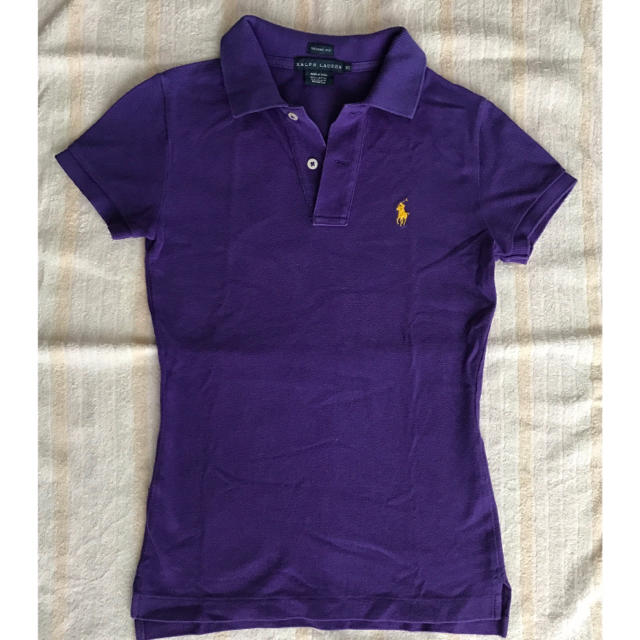 POLO RALPH LAUREN(ポロラルフローレン)の【美品】ラルフローレン ポロシャツ パープル XS レディースのトップス(ポロシャツ)の商品写真