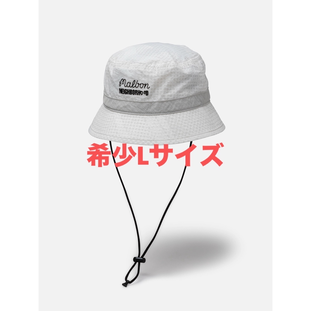 NEIGHBORHOOD(ネイバーフッド)のNEIGHBORHOOD X MALBON GOLF . BUCKET HAT メンズの帽子(ハット)の商品写真