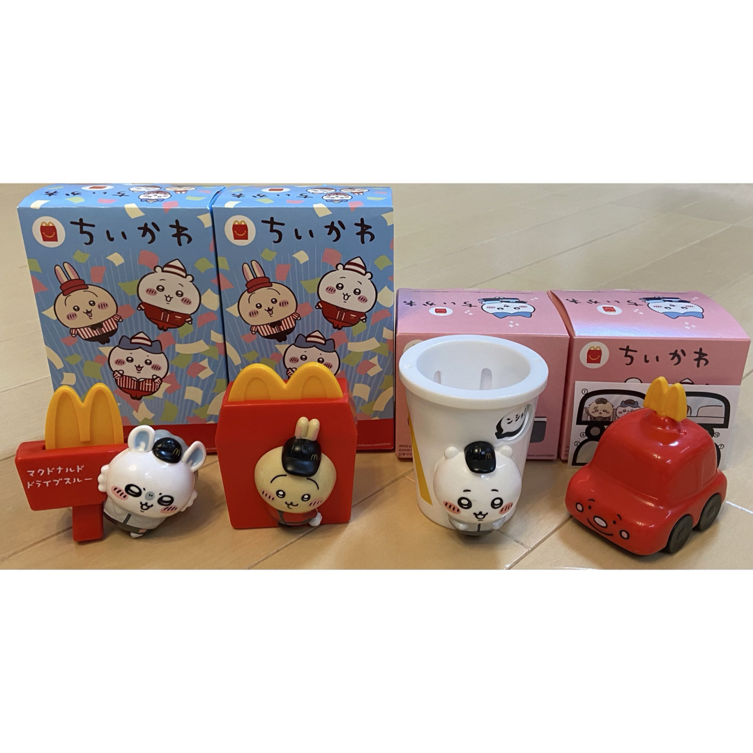 ちいかわ(チイカワ)のちいかわ ハッピーセット エンタメ/ホビーのおもちゃ/ぬいぐるみ(キャラクターグッズ)の商品写真