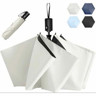 日傘 超軽量 216g 折りたたみ傘 ワンタッチ自動開閉 UVカット(傘)