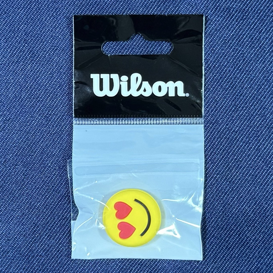 wilson(ウィルソン)のウィルソン 絵文字 振動止め ダンプナー 1個 スポーツ/アウトドアのテニス(その他)の商品写真