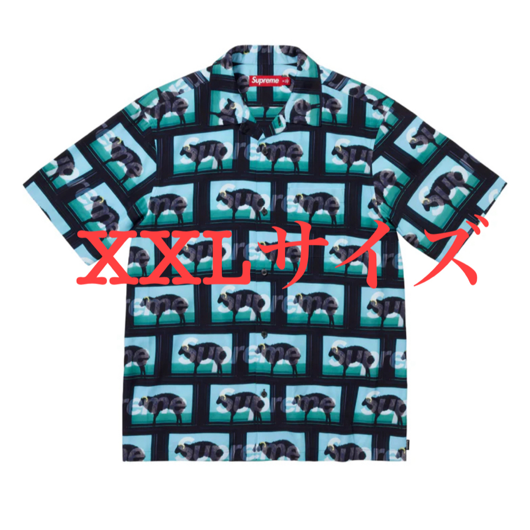 Supreme(シュプリーム)のSupreme Damien Hirst S/S Shirt 黒 XXL メンズのトップス(シャツ)の商品写真