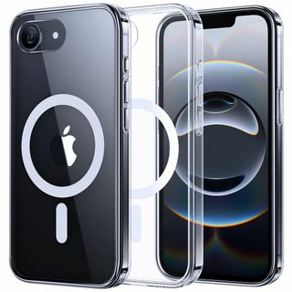 NIMASO iPhone 16e 用 ケース MagSafeアクセサリー用 ク(その他)