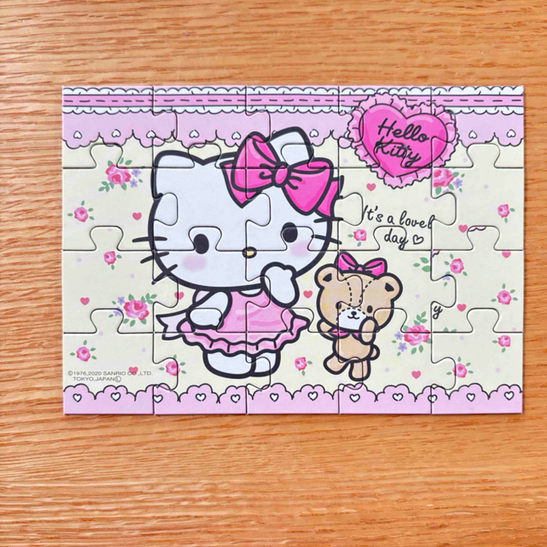 ハローキティ(ハローキティ)のハローキティ パズル エンタメ/ホビーのおもちゃ/ぬいぐるみ(キャラクターグッズ)の商品写真