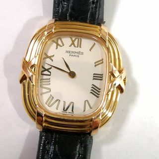 エルメス(HERMES)のエルメス　HERMES　フォーブル　K18YG　クオーツ　レディース(腕時計)