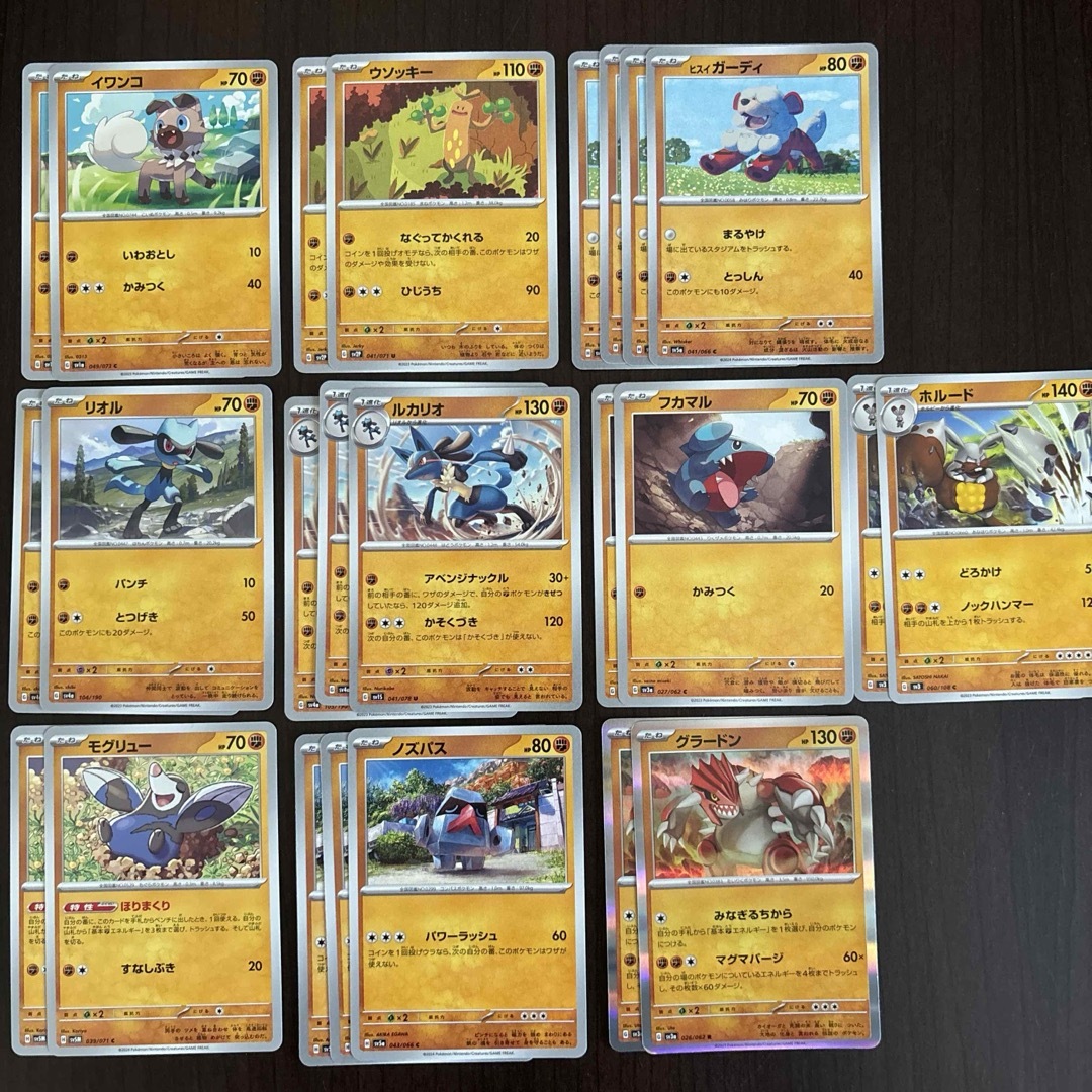 ポケモン(ポケモン)のポケモンカード ホルード ルカリオ グラードンなど24枚 エンタメ/ホビーのトレーディングカード(シングルカード)の商品写真