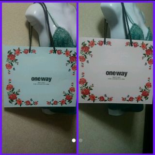 ワンウェイ(one*way)の★亜衣様専用★ one way ショッパー(ショップ袋)