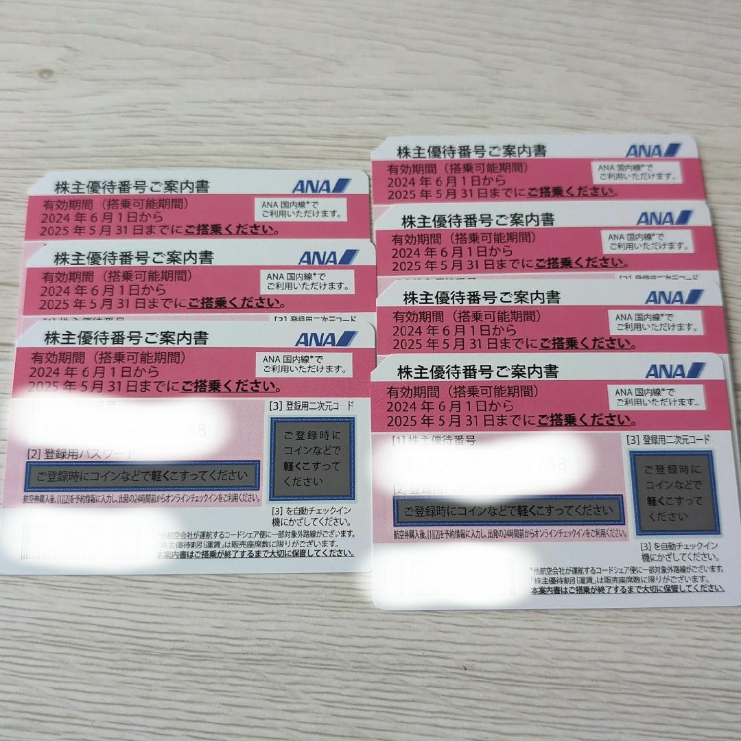 ANA(全日本空輸)(エーエヌエー(ゼンニッポンクウユ))のANA 全日本空輸 株主優待券 3枚 チケットの優待券/割引券(その他)の商品写真