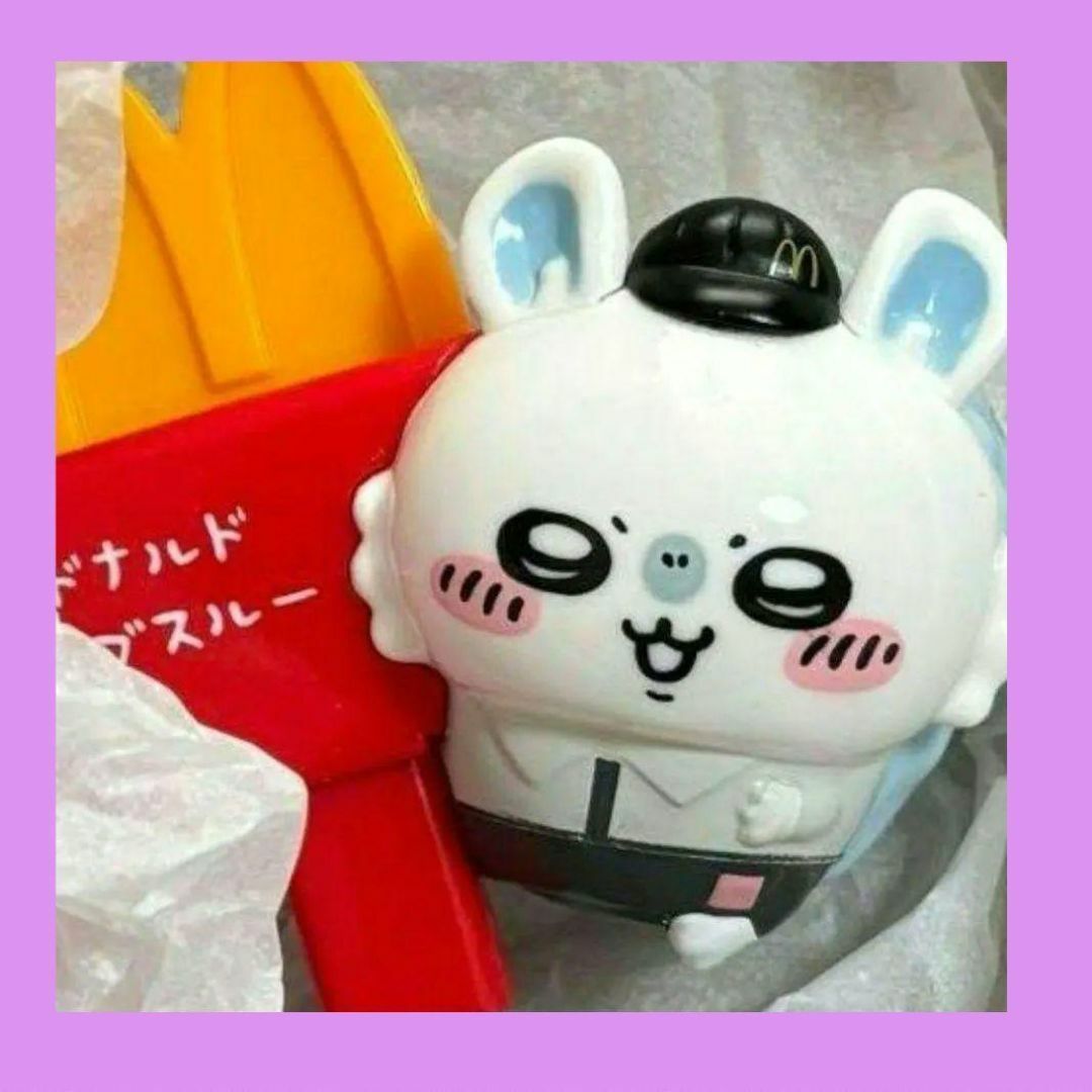 ちいかわ ハッピーセット モモンガのポールサインえんぴつキャップ マクドナルド エンタメ/ホビーのコレクション(ノベルティグッズ)の商品写真
