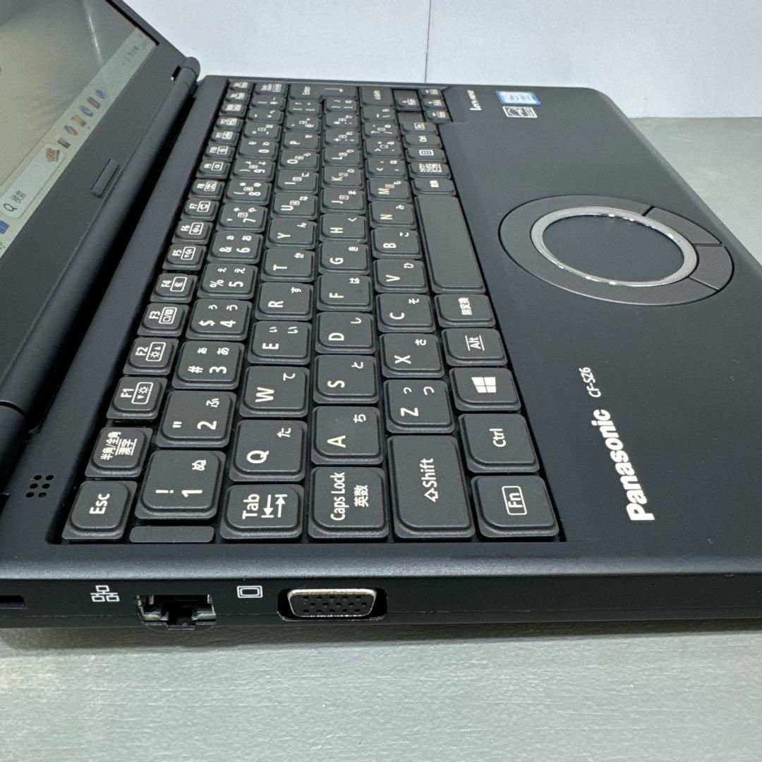 【極上品】レッツノートジェットブラックcfsz6☘️7世代i7☘SSD256GB Panasonic - 【極上品】レッツノートジェットブラックcfsz6☘️7