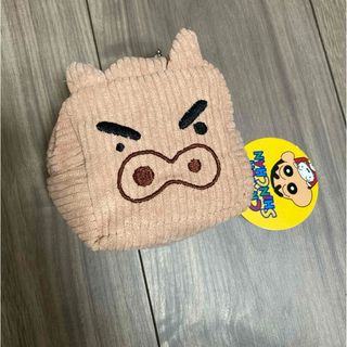 クレヨンシンチャン(クレヨンしんちゃん)の【新品 タグ付】 クレヨンしんちゃん コーデュロイミニポーチ　ぶりぶりざえもん(ポーチ)