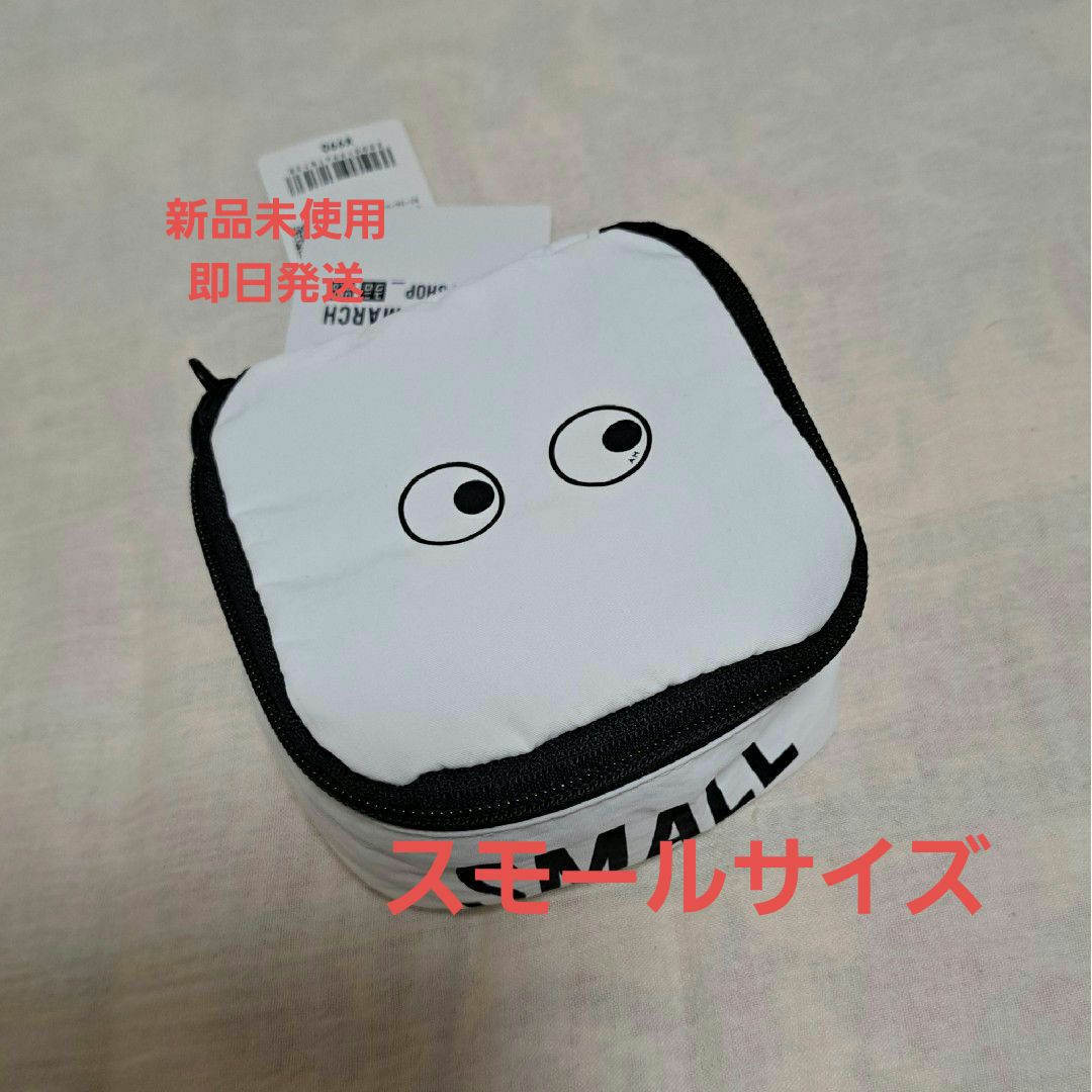 ANYA HINDMARCH(アニヤハインドマーチ)の新品 UNIQLO アニヤハインドマーチ ミニスクエアポーチ スモール レディースのファッション小物(ポーチ)の商品写真
