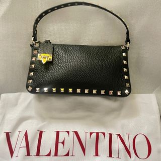 VALENTINO - VALENTINO ヴァレンティノ ロックスタッズ バッグ ほぼ未使用 正規品