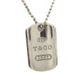 Tiffany&Co. ネックレス ドッグタグ SV925