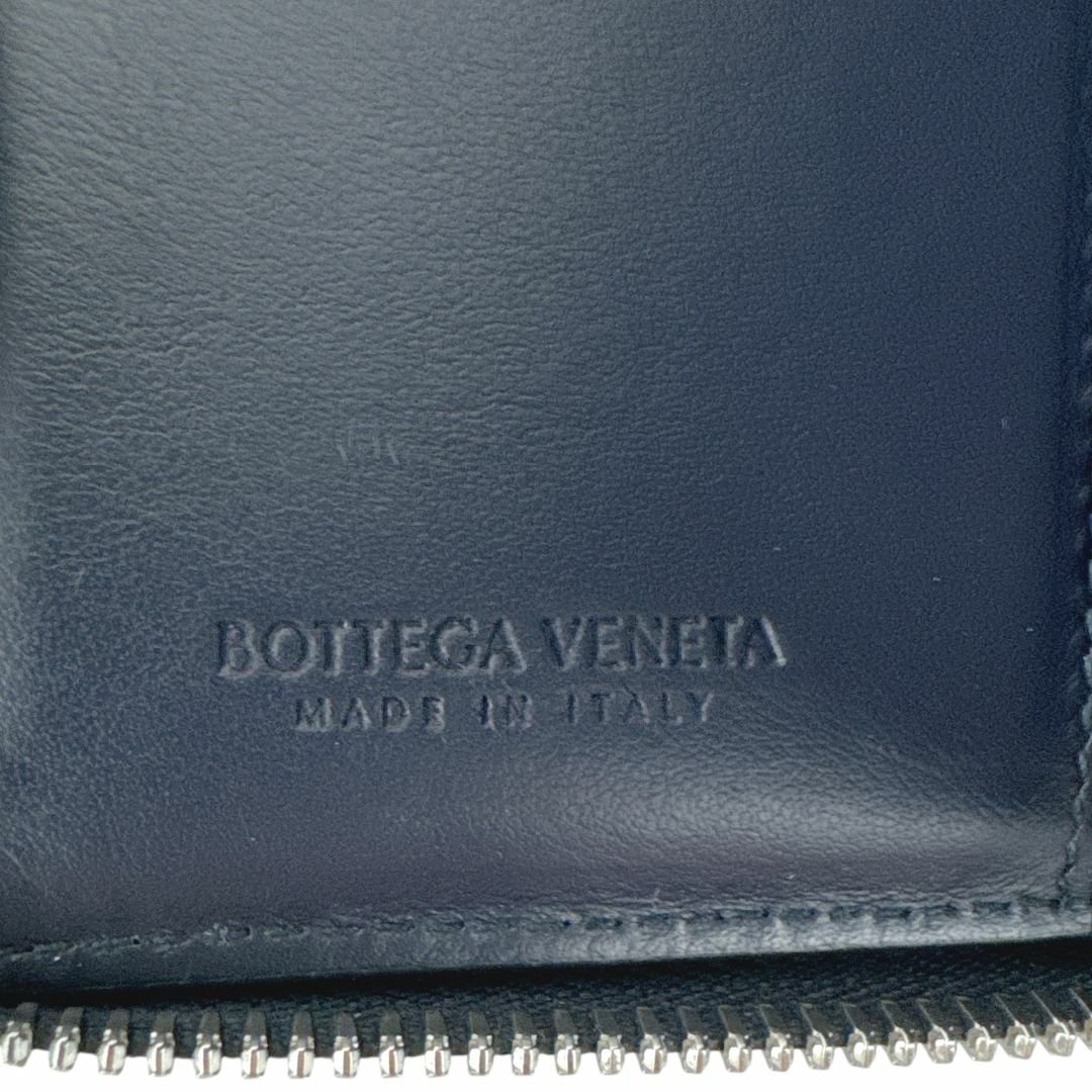 BOTTEGA VENETA(ボッテガヴェネタ)のBOTTEGA VENETA ラウンドファスナー財布 ジップウォレット カセット メンズのファッション小物(折り財布)の商品写真