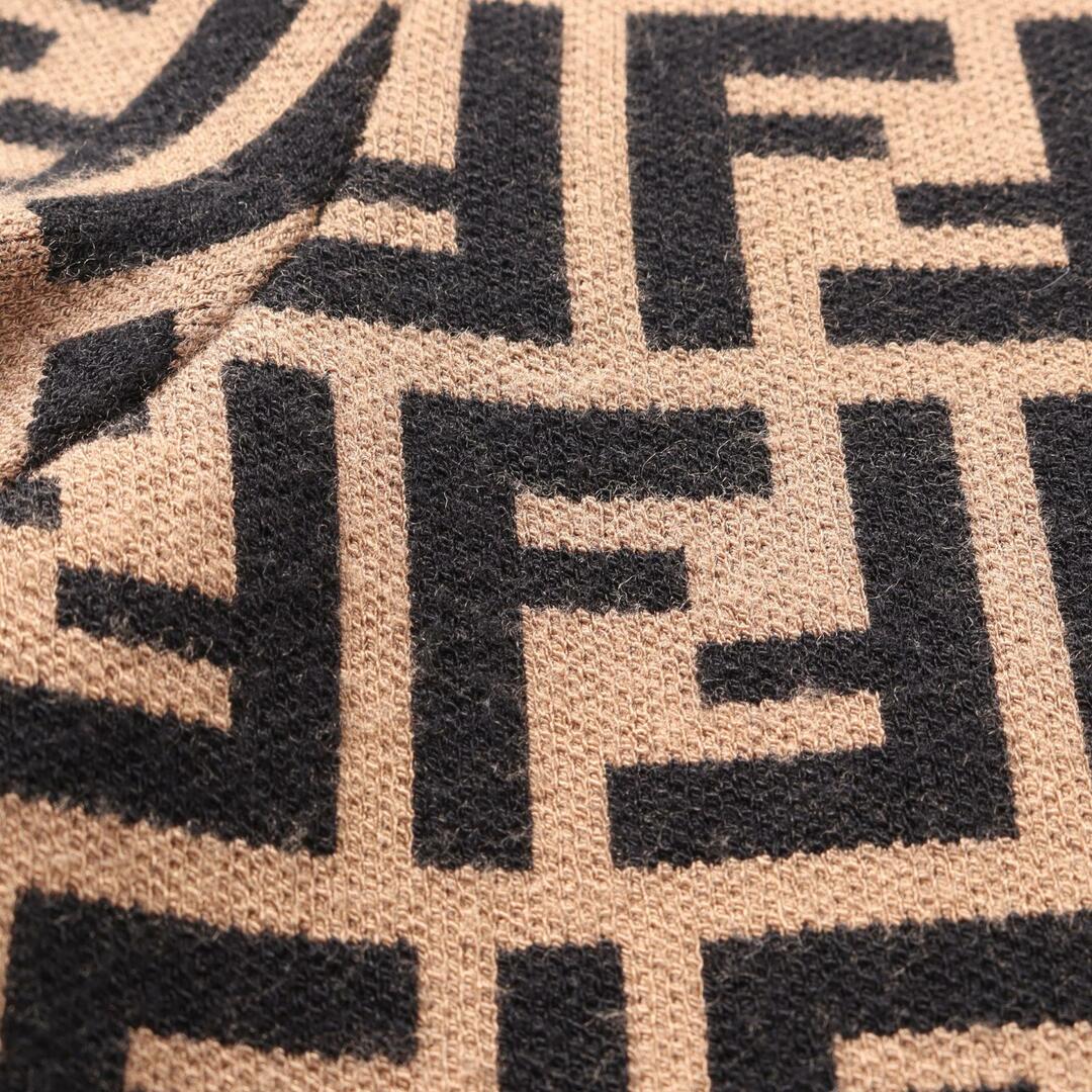 FENDI(フェンディ)のフェンディ FENDI ズッカ ニット 衣料品 トップス レーヨン レディース ブラウン系 / ブラック系 FZY702 【中古】 レディースのトップス(ニット/セーター)の商品写真
