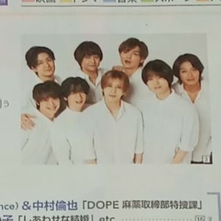 TV station 2025年12号　切り抜き　Hey!Say!JUMP(アート/エンタメ/ホビー)