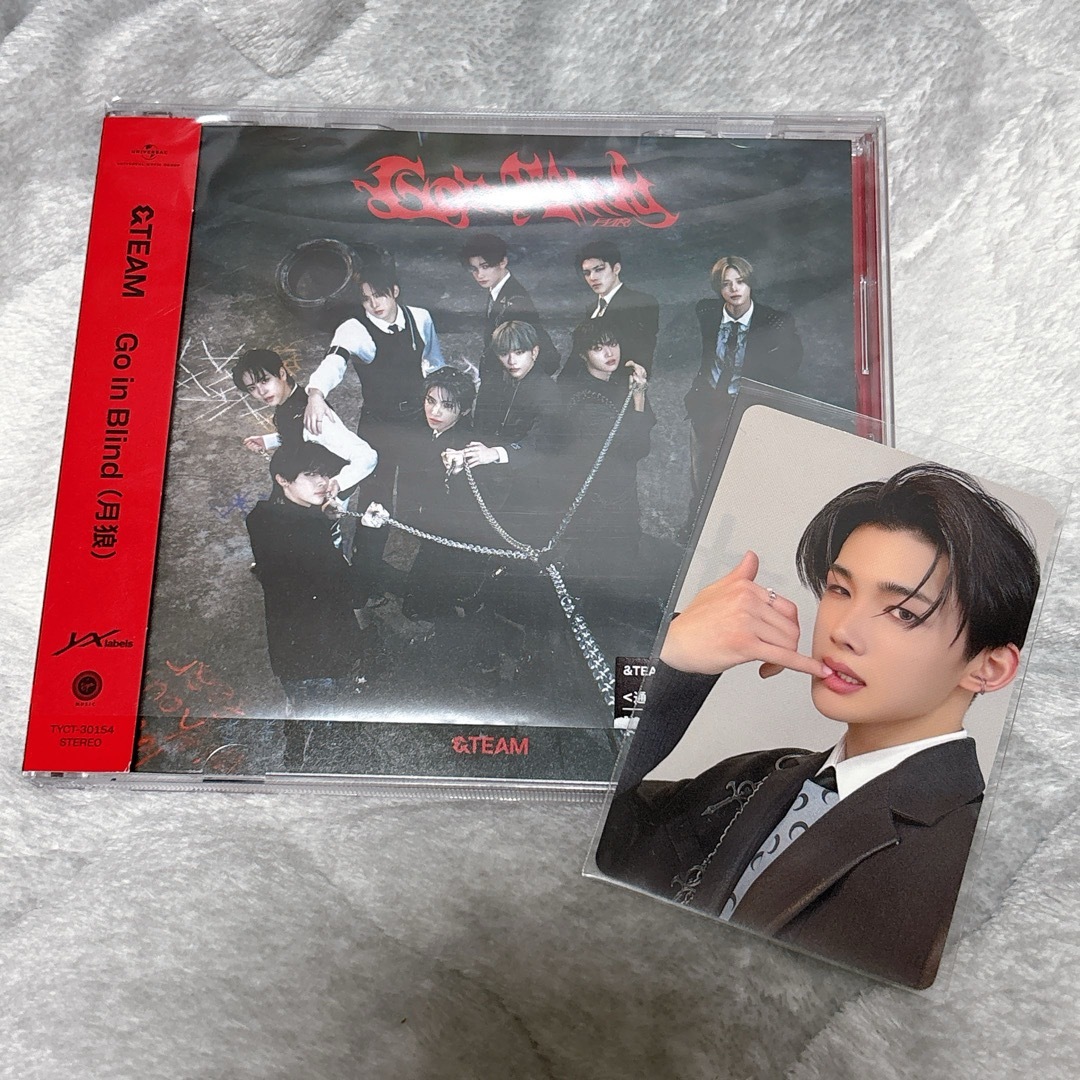 &TEAM(エンティーム)の&TEAM Go in Blind (月狼) JO エンタメ/ホビーのCD(K-POP/アジア)の商品写真
