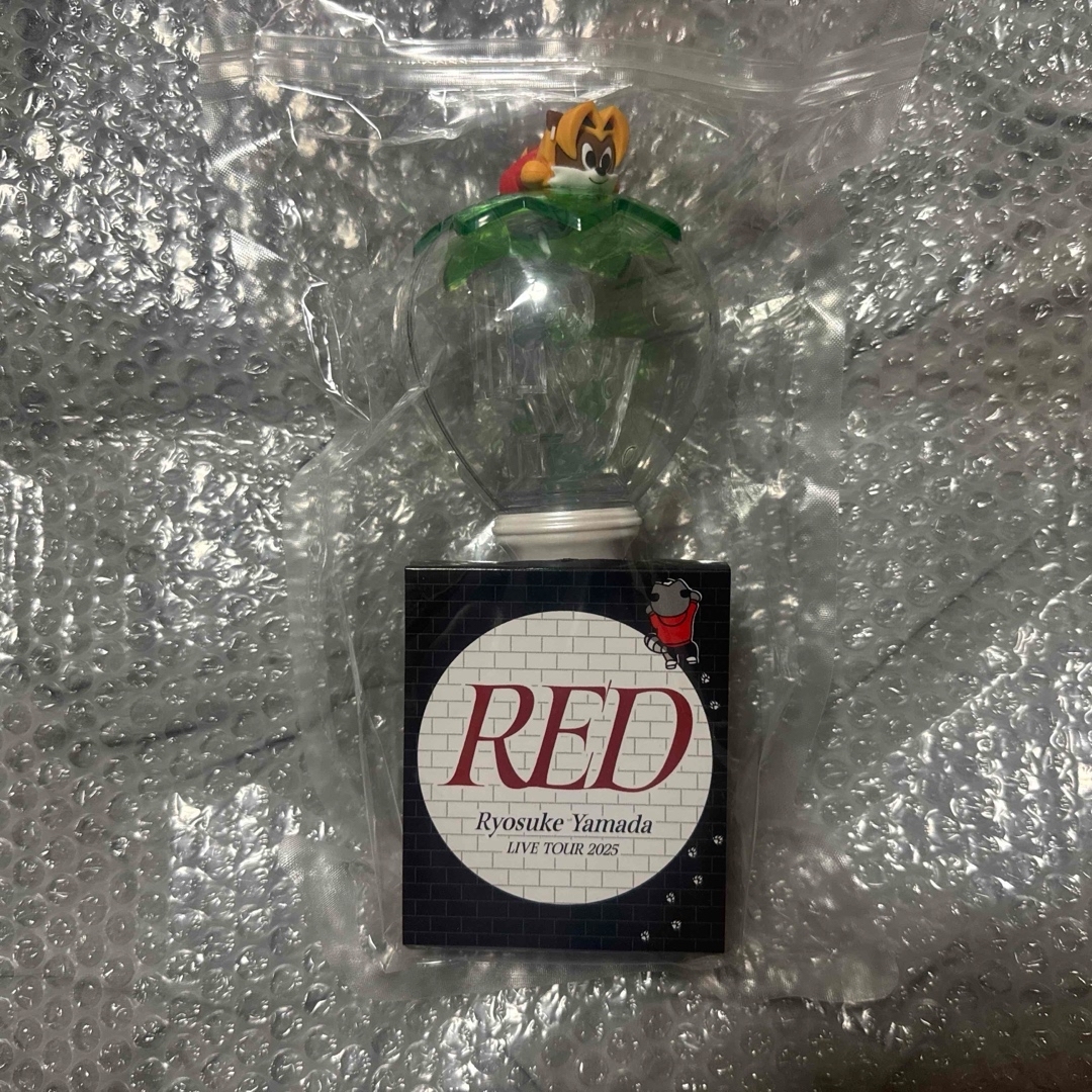 Hey! Say! JUMP(ヘイセイジャンプ)の山田涼介 RED ソロコン ペンライト エンタメ/ホビーのタレントグッズ(アイドルグッズ)の商品写真