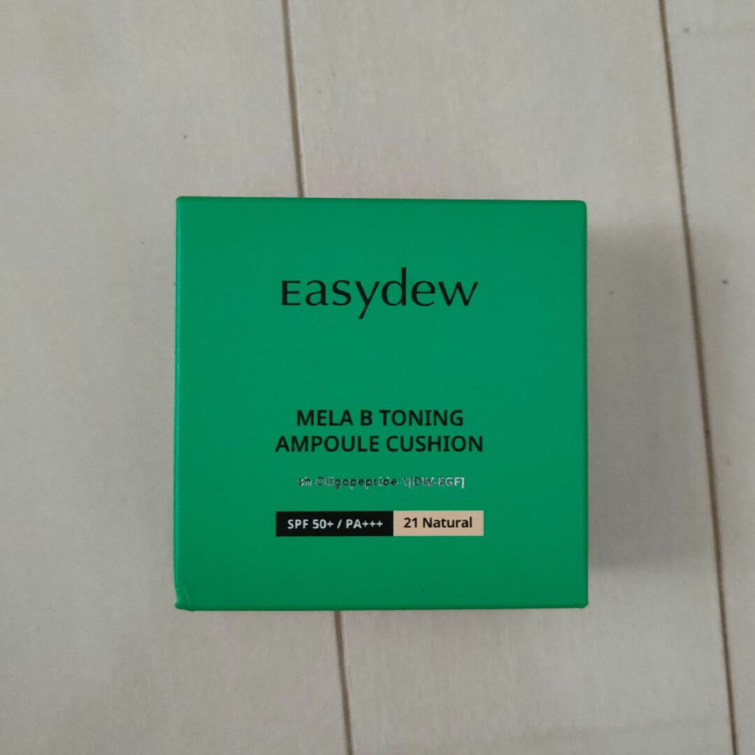 【新品・未開封】Easydew メラビートーニングシミアンプルクッション 21番 コスメ/美容のベースメイク/化粧品(ファンデーション)の商品写真