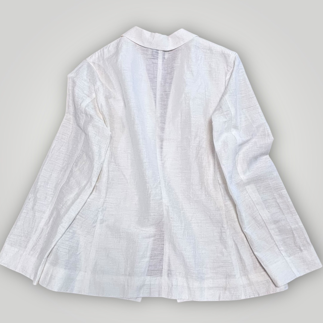 UNITED ARROWS(ユナイテッドアローズ)の1819 美品【UNITED ARROWS】リネン混 テーラードジャケット M レディースのジャケット/アウター(テーラードジャケット)の商品写真