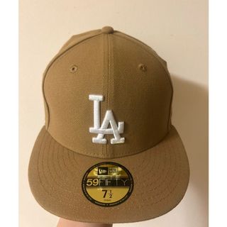 ニューエラ(NEW ERA)のニューエラ 59FIFTY ロサンゼルス・ドジャース ウィート × ホワイト 1(キャップ)