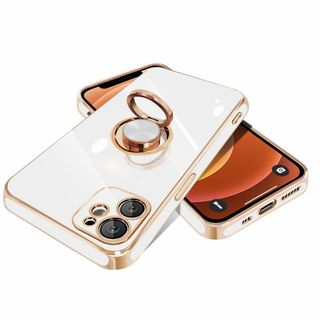 【FULEEYUHN】iPhone 12 ケース リング付き アイフォン 12 (その他)