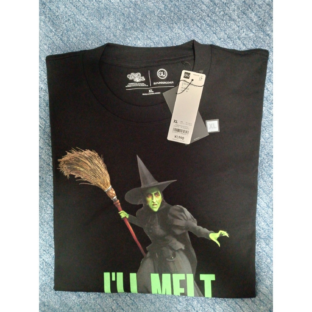 GU(ジーユー)の新品 ジーユー GU×UNDERCOVERコラボ オズの魔法使い Tシャツ XL メンズのトップス(Tシャツ/カットソー(半袖/袖なし))の商品写真
