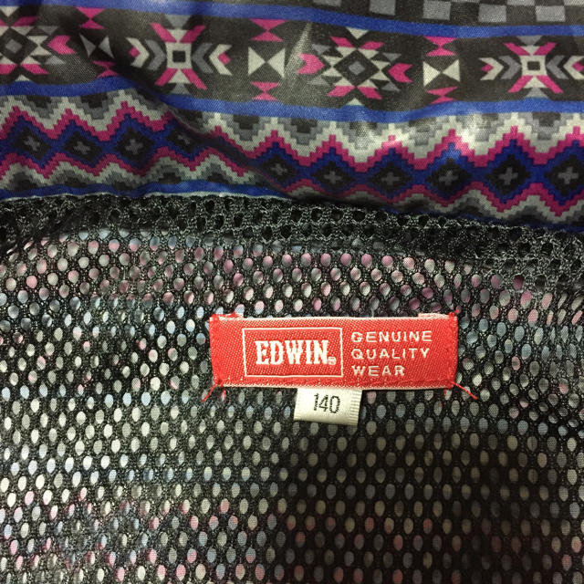 EDWIN(エドウィン)のEDWIN ウインドブレーカー 140センチ used品 キッズ/ベビー/マタニティのキッズ服男の子用(90cm~)(ジャケット/上着)の商品写真