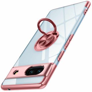 Google Pixel 8a 用 ケース クリア リング付き ピクセル 8a (その他)