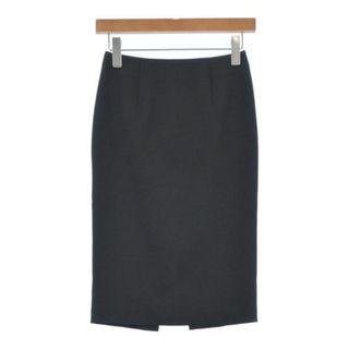 Maison Margiela ひざ丈スカート 36(XS位) 黒 【古着】【中古】(ひざ丈スカート)