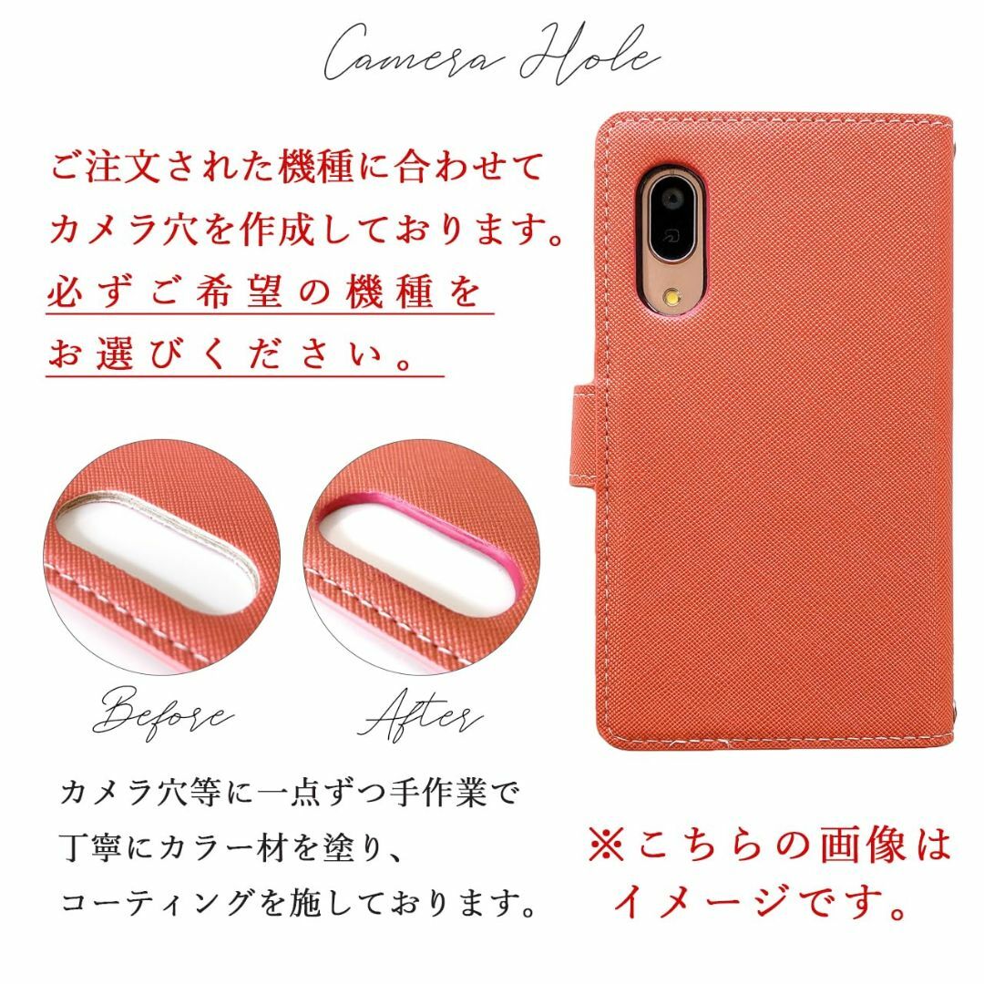 【色:フラミンゴピンク_サイズ:Android One S8 S8-KC】And スマホ/家電/カメラのスマホアクセサリー(その他)の商品写真
