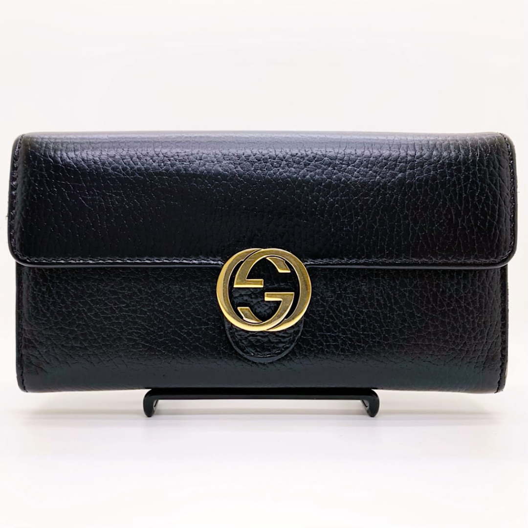 GUCCI - ✨極美品✨グッチ GUCCI インターロッキングG フラップ