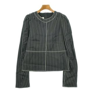 エムエムシックス(MM6)のMM6 エムエムシックス ブラウス M 黒 【古着】【中古】【送料無料】 【古着】【中古】(シャツ/ブラウス(長袖/七分))