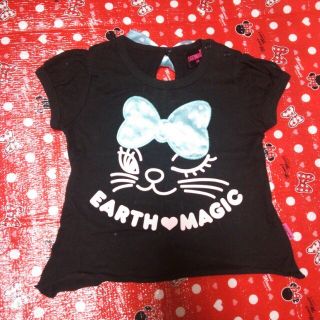 アースマジック(EARTHMAGIC)のEARTH☆ピンキーT(Tシャツ(半袖/袖なし))