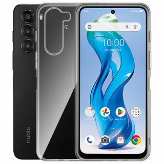 For ZTE Nubia S 5G ケース クリア TPU素材 耐衝撃 衝撃吸(その他)