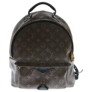 ルイヴィトン(LOUIS VUITTON)のLOUIS VUITTON ルイヴィトン モノグラム パームスプリングスMM レザーバックパック リュック ブラウン M44874(リュック/バックパック)