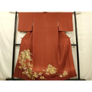平和屋着物■豪華色留袖　螺鈿　風景花文　暈し染め　金彩　正絹　逸品　DAAQ4756cd(着物)