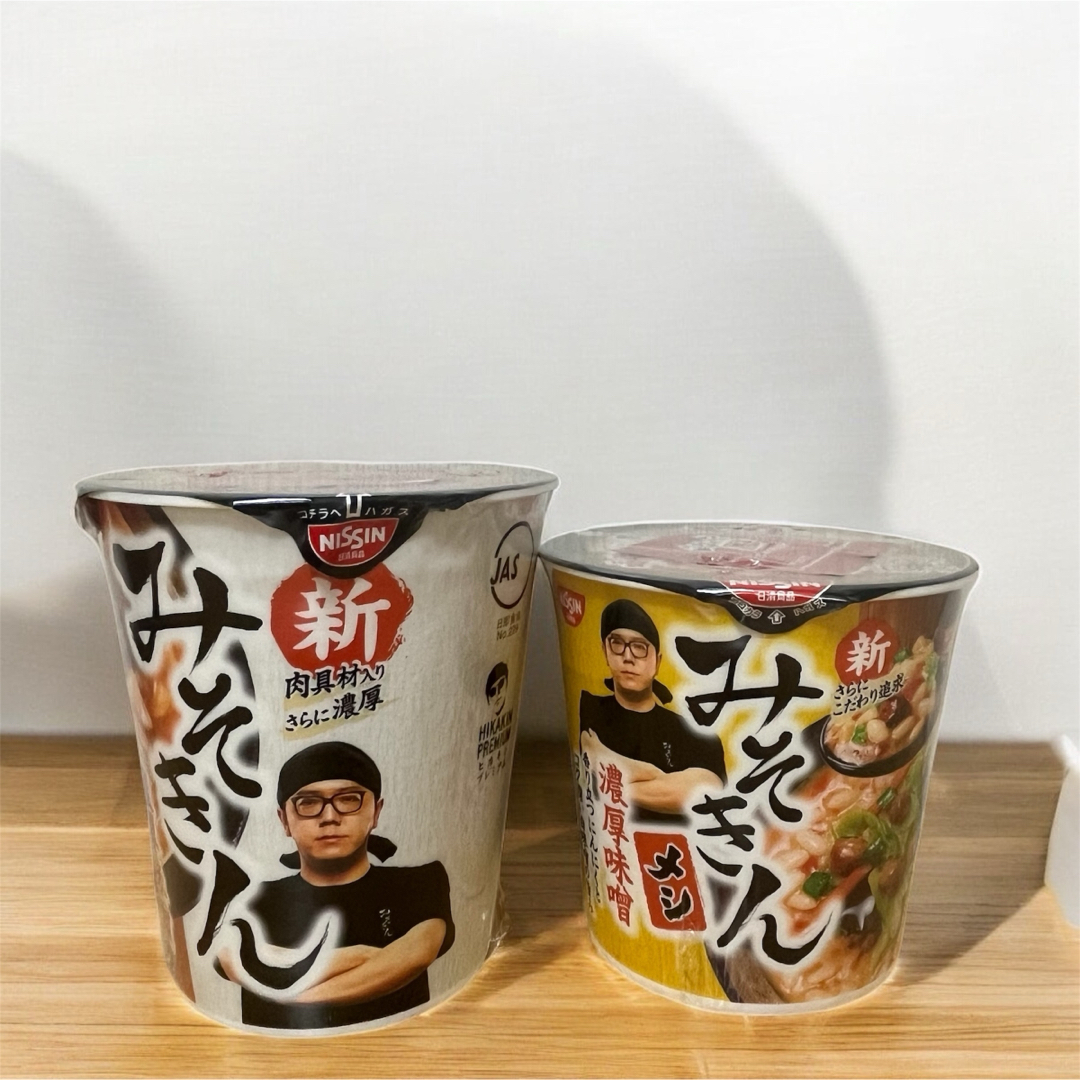 日清食品 - 日清 新みそきんカップラーメン 1個 みそきんメシ 1